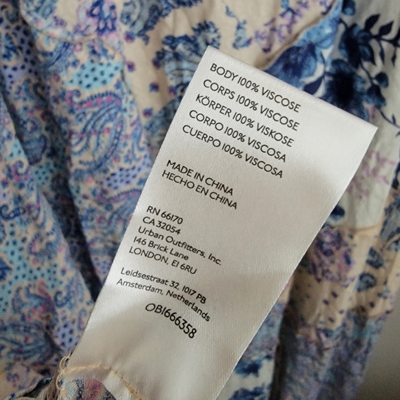 Free People Desert Flower Patched Maxi Dress size S NWT - Picture 10 of 12